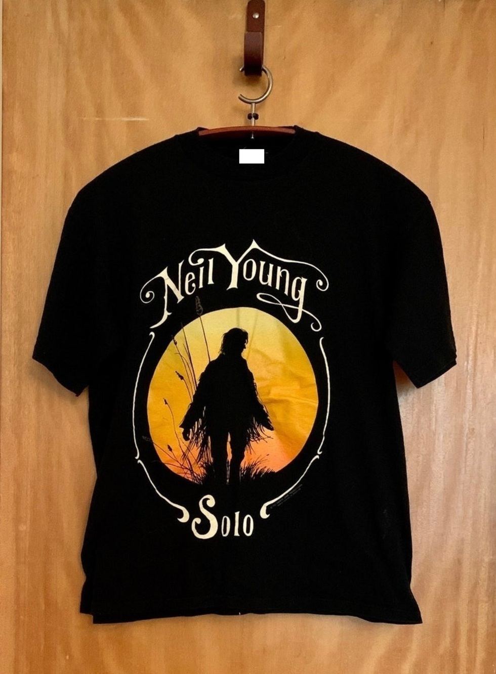 1992 NEIL YOUNG Solo Tour T-Shirt Harvest Moon